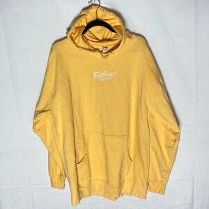 BTFL BSTRD Philip DeFranco Emotionally Exhausted Peach Pastel Hoodie XL